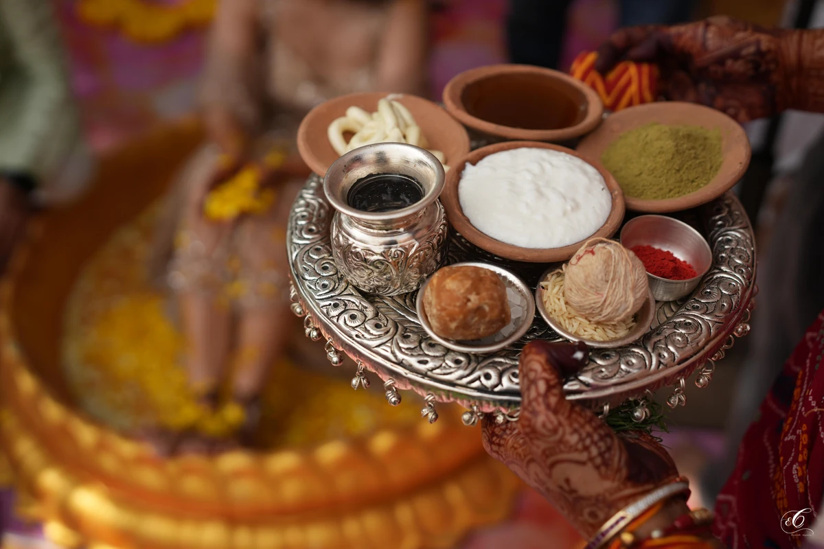 Sunlit Floral Lounge Seating Haldi Ceremony Gurgaon