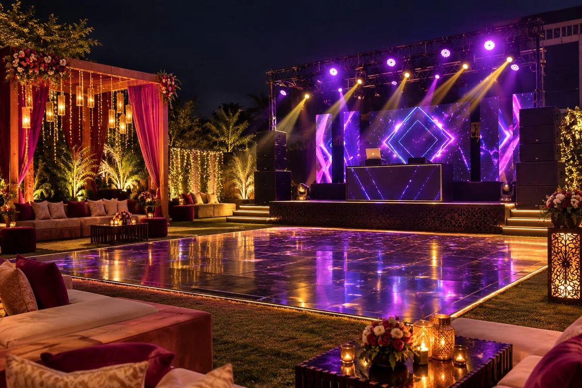 Intelligent Concert Lighting and Truss Architecture