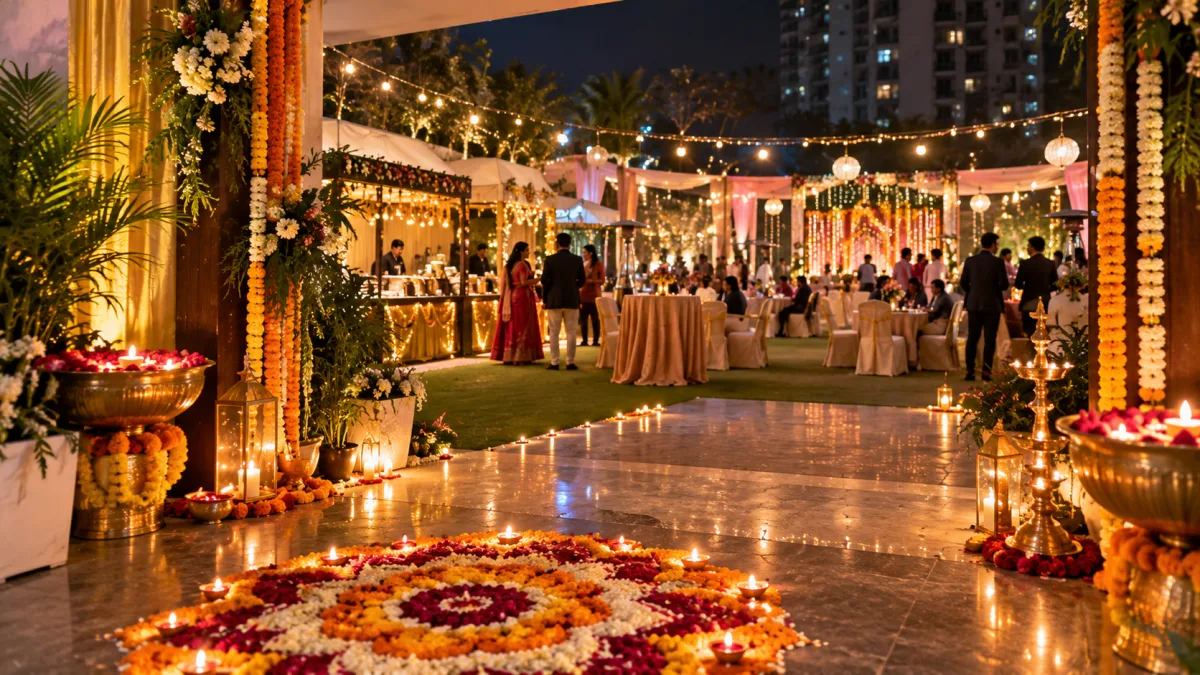 Diwali Decoration & Catering in Gurgaon 2026: Ideas for Homes, Societies & Offices