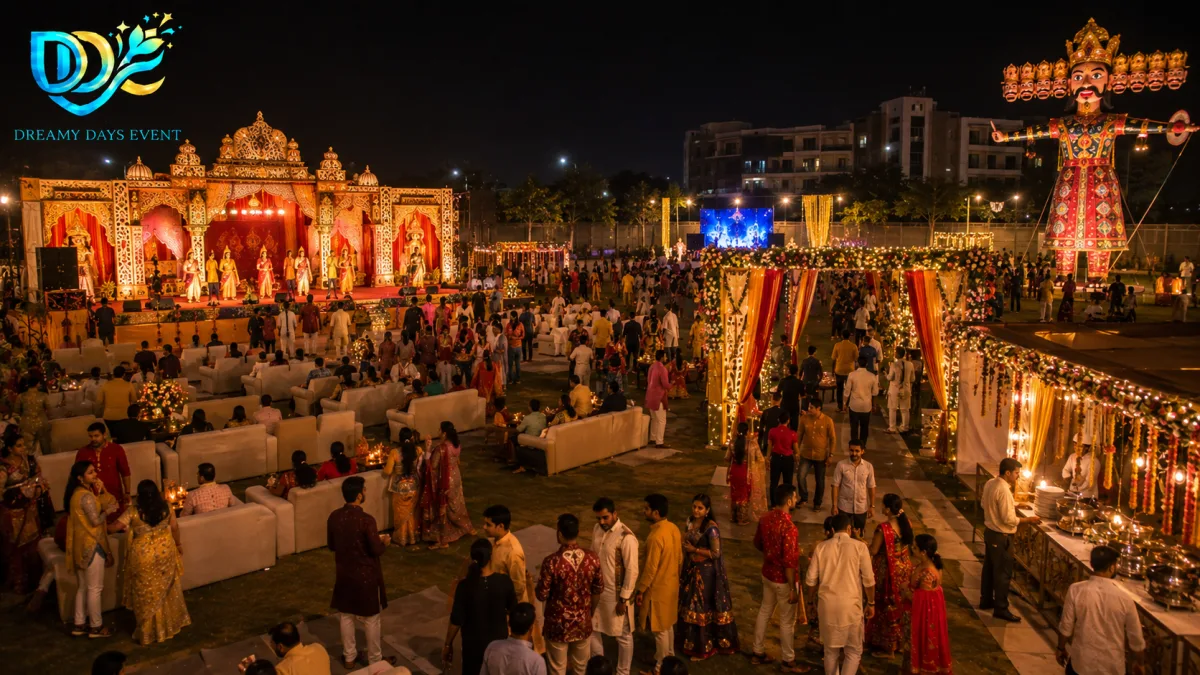 Dussehra Celebration Planning for Societies & Offices in Gurgaon 2026: Ravan Dahan, Décor & Catering